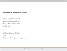 Tablet Screenshot of mybaz.baz-medien.de